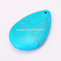 Semi Precious stone Turquoise Waterdrop jewelry necklace pendant